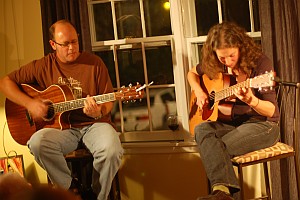 Bob Sima and Nadine Goellner perform at Concerts on Bonnie Branch