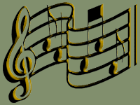 musical notes graphic