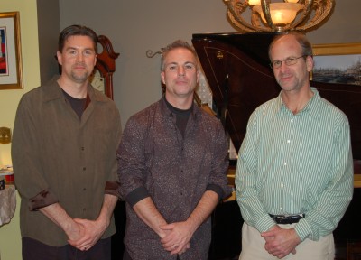 Phil Munds, Bryan Rowe and Ken Goldstein