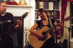  Rob Hinkal and Heather Lloyd on guitars